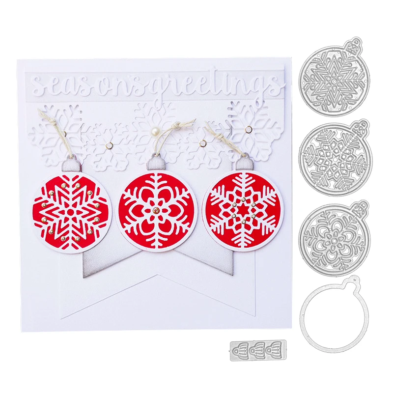 

Julyarts бирки в форме снежинок высекальные штампы Скрапбукинг материал металлические высекальные штампы поздравительная открытка ручной работы Новинка