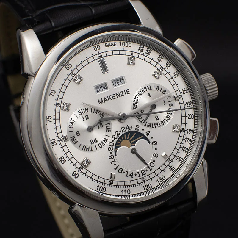 Часы мужские механические Автоматические спортивные наручные часы пилот в стиле