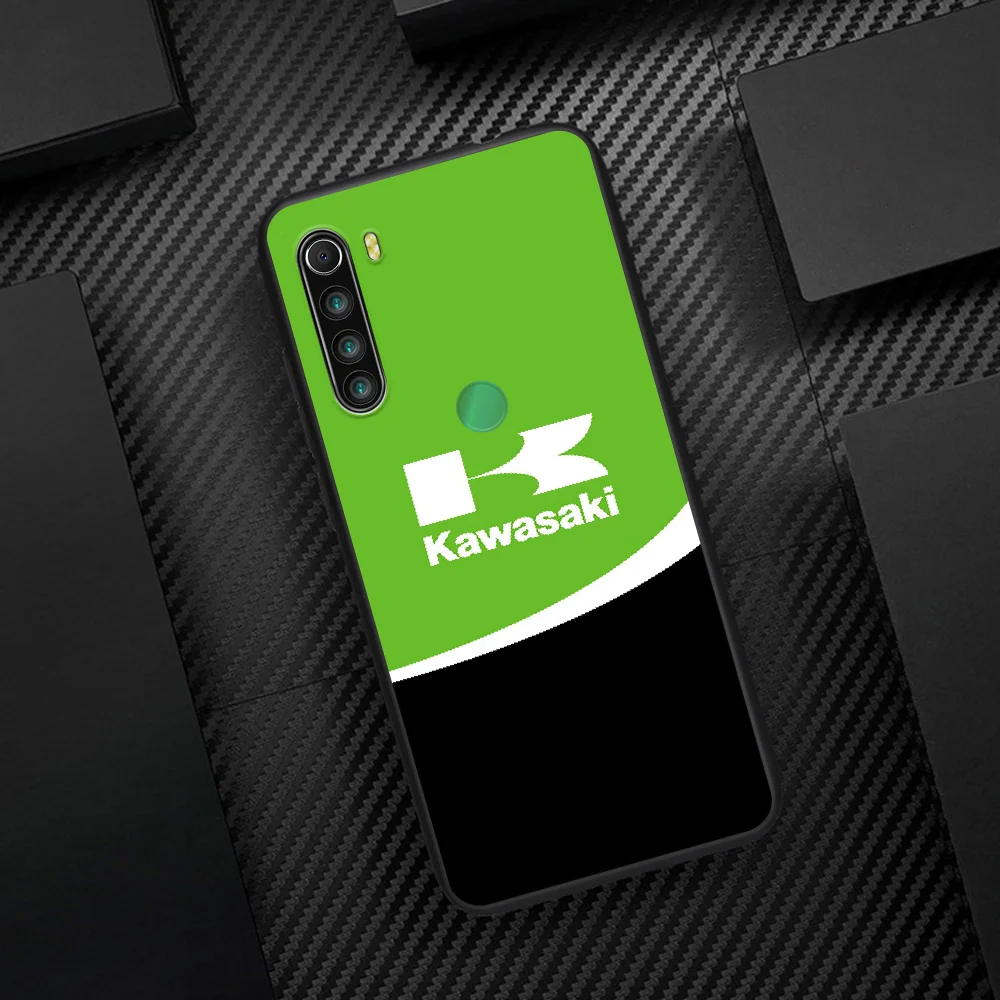 

Japan Brand Kawasaki Phone Case Cover Hull For XIAOMI Redmi 7 7A 8 8A 9 9C Note 6 7 8 9 9S K20 Pro K30 black Back Pretty Cell
