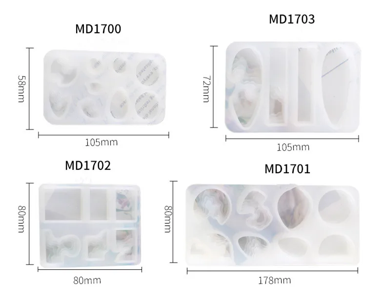 1 шт. пляжный остров природа подставки колье серьги кулон силиконовая форма