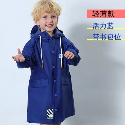 Koop Kids Regenjas Kleuterschool Kinderen Studenten Met Zak Poncho Peuter Regenjas Windjack Mode Waterdichte Jas Universele