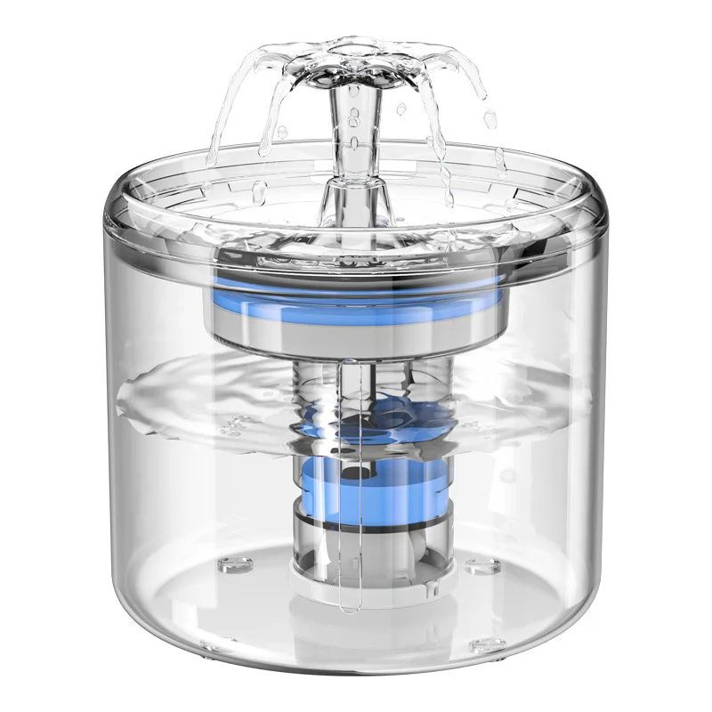 

2.6L Automatic Circulating Water Dispenser for Pet Dogs and Cats Intelligent Drinker Kitten Puppy Drinking Fountain Water Feeder