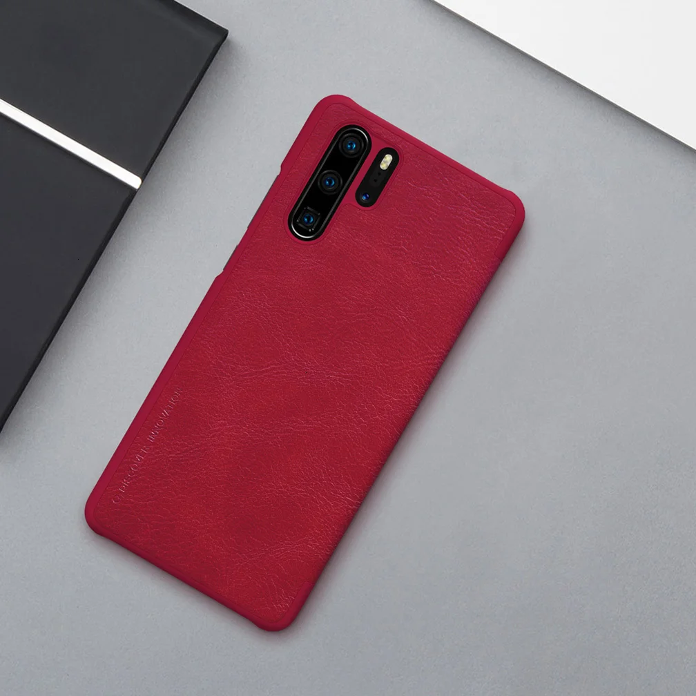 Для huawei P30 Pro кожаный чехол NILLKIN Qin Серия Бумажник флип-чехол для huawei P30 Pro чехол из натуральной кожи чехол для телефона