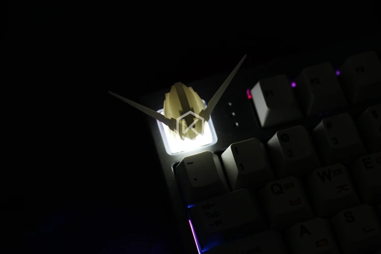 Gundam Аватар форма механическая клавиатура Keycap для Cherry MX Переключатель 3D печать индивидуальный светильник для ключей DIY Индивидуальные