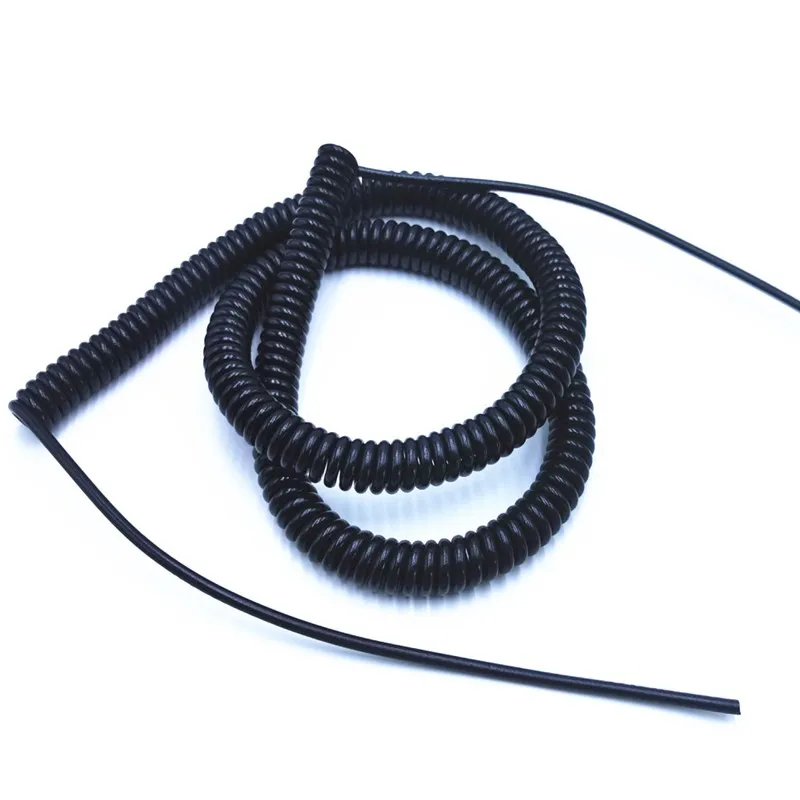 5-жильный 6-жильный 8-жильный Телескопический спиральный кабель 24AWG0.2mm 20AWG0.5mm 17AWG1.0mm