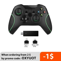 2 4g wireless game controller for xbox one console for pc for android smartphone gamepad joystick for ps3 controle joypad