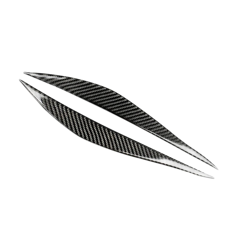 Накладка на веки фар из углеродного волокна для бровей декоративная наклейка Bmw 3