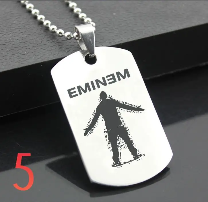 Ключ брелок Eminem XH01 из нержавеющей стали классический модный с гравировкой