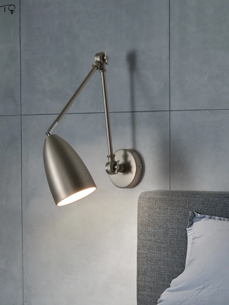 Скандинавский Ретро промышленный Телескопический качающийся кронштейн рокер