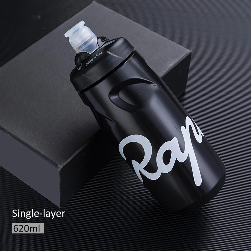 620ml Rapha велосипедная бутылка для воды 750 мл герметичная сжимаемая бутылка без вкуса BPA-free пластиковая бутылка для воды для кемпинга, туризма, спорта - Цвет: 620ml