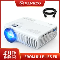 vankyo leisure 3 hd mini projector 19201080p 170 projector video home cinema with tv sitck ps4 movie game project