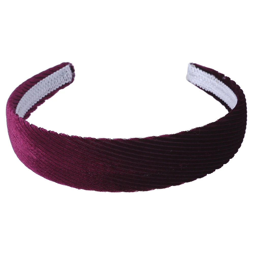 Простые бархатные ободки для волос Molans однотонные Модные Ободки с маленькими