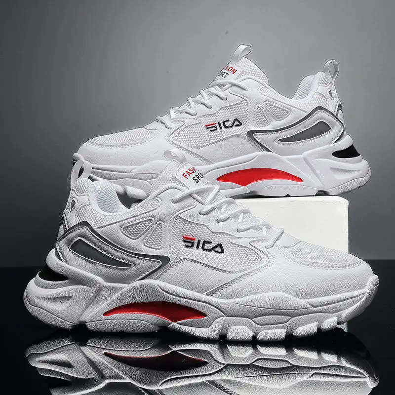 

Men Shoes Fashion Shoes 2021 Breathable Casual Sports Shoes Men Chunky Sneakers Female Gym Training Footwear New Couple Shoes