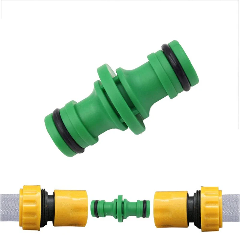 sprinkler winterization kit 10PCS Double Male Hose Connectors Garden Water Irrigation Connector Joints Pipe For 1/2 inch Hose Tap Branch Connector raised bed drip watering kit