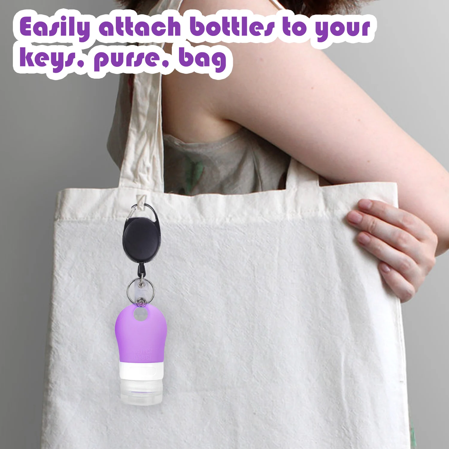 Пустая силиконовая Бутылка для путешествий 4 шт. 1 3 унции многоразовые