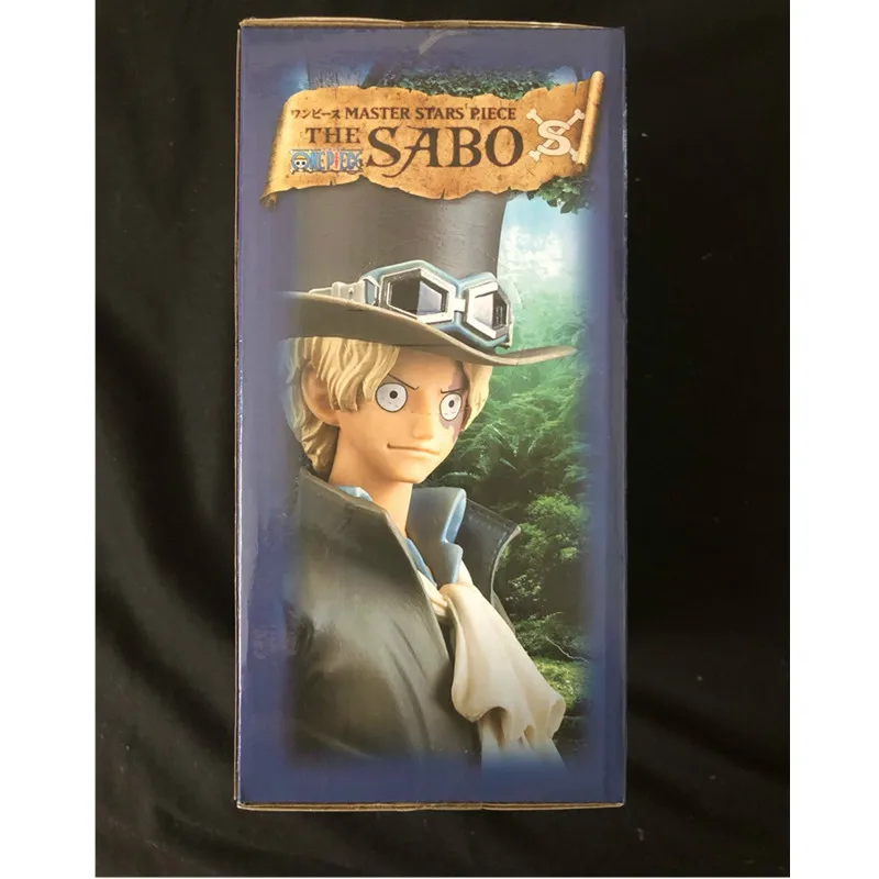 

7" One Piece Sabo Revolutionary Army Chief Of Staff Golden Cat Sticker Original Version PVC Action Figure Toy BOX 18CM Q388