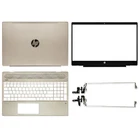 Новая задняя крышка ЖК-дисплея ноутбукапетли ЖК-дисплеяпередняя рамкаУпор для рук для HP Pavilion 15-CW 15-CS