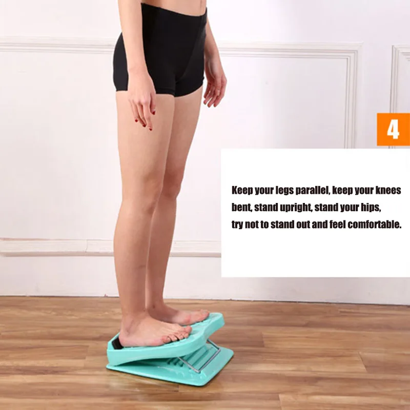 Складная Педаль для фитнеса мышцы ног стрейч доска дома стойка похудения массаж