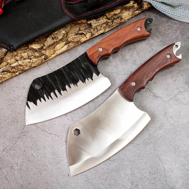 

Многофункциональный маленький кухонный нож для резки мяса Портативный нож для улицы мини нож для резки из нержавеющей стали