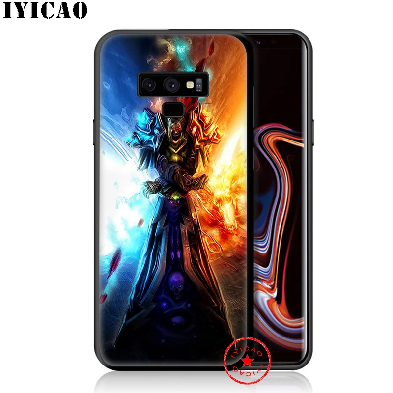 IYICAO World Of Warcraft Soft Case for Samsung Galaxy S10e S10 S9 S8 Plus S6 S7 Edge Note 10 9 8 TPU |