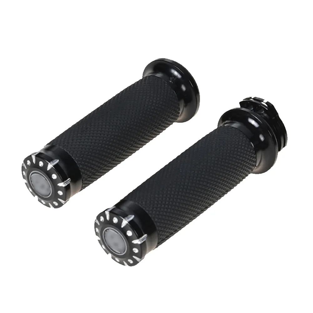 Мягкие алюминиевые и резиновые ручки 1 дюйм (25 мм) для рукоятки Touring Sportster XL883 Dyna