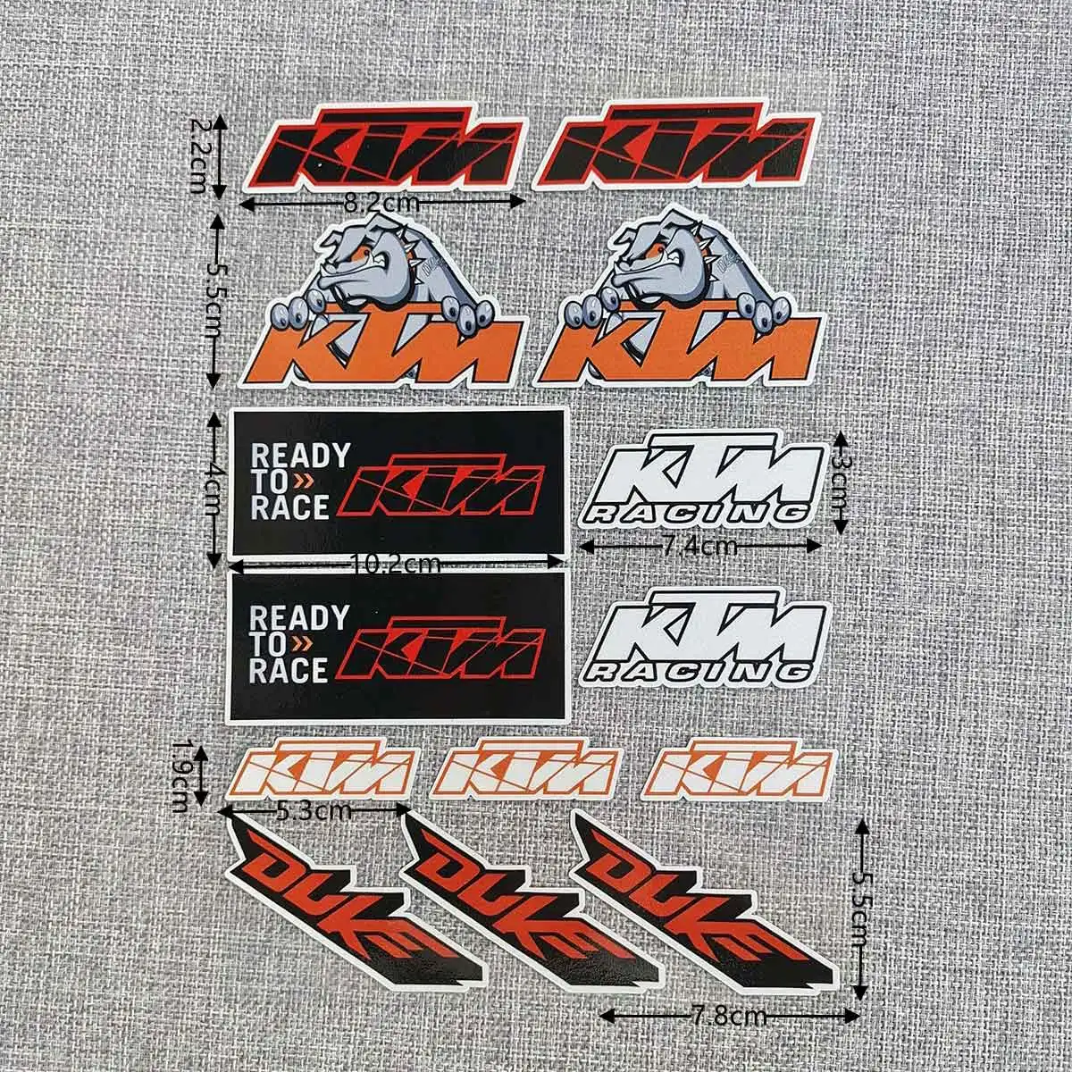 Светоотражающие наклейки для мотоциклов на бак Bully Dog Для KTM 125 150 200 250 300 350 400 450 530 SX