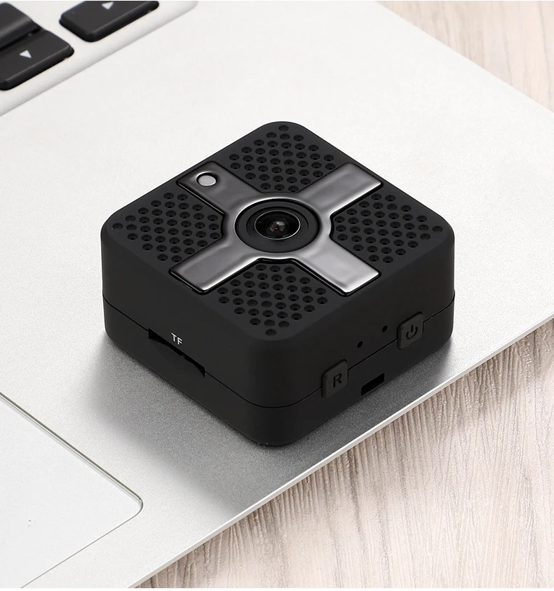 

Портативная беспроводная мини-камера SPASH, IP-видеокамера HD с функцией ночного видения и датчиком движения для дома, квартир и офисов