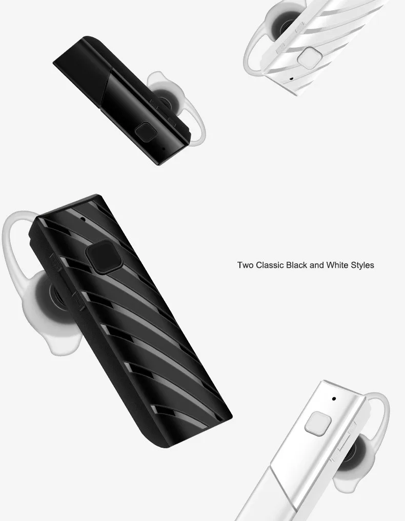 Bluetooth крючок для наушников-вкладышей спортивные бизнес беспроводные наушники устойчивое шумоподавление встроенный микрофон для рук автомобиля