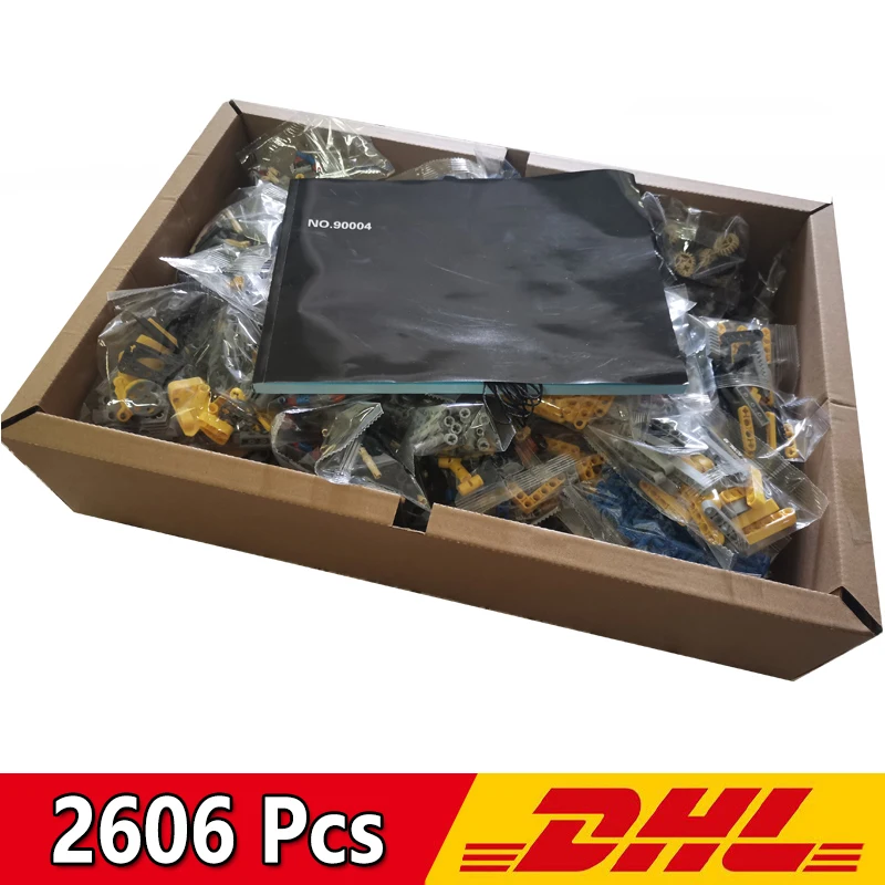 

King 20004 42009 Electric Motor Power Mobile Crane MK II RC Engineering Vehicle Car Building Blocks Bricks