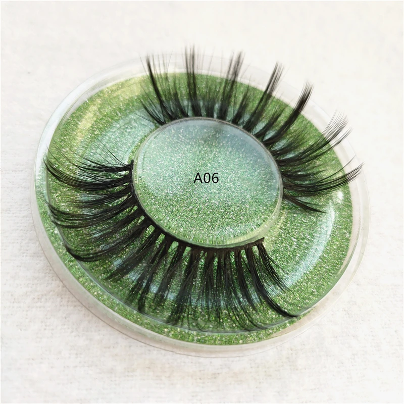 1 пара накладных ресниц натуральные длинные ресницы wispy Макияж Наращивание