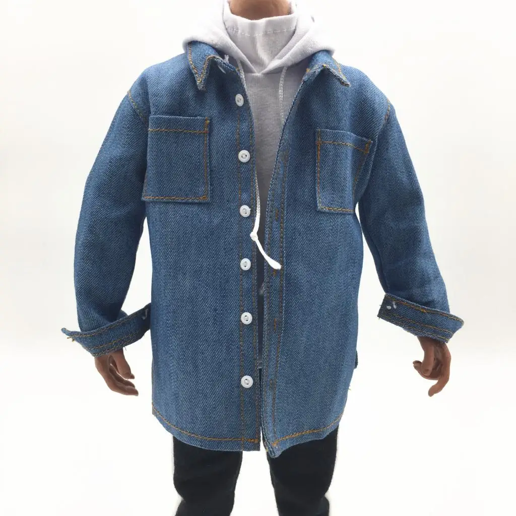 1/6th Cowboy Shirt Coat for 12inch Male Doll Action Figure Clothing | Игрушки и хобби