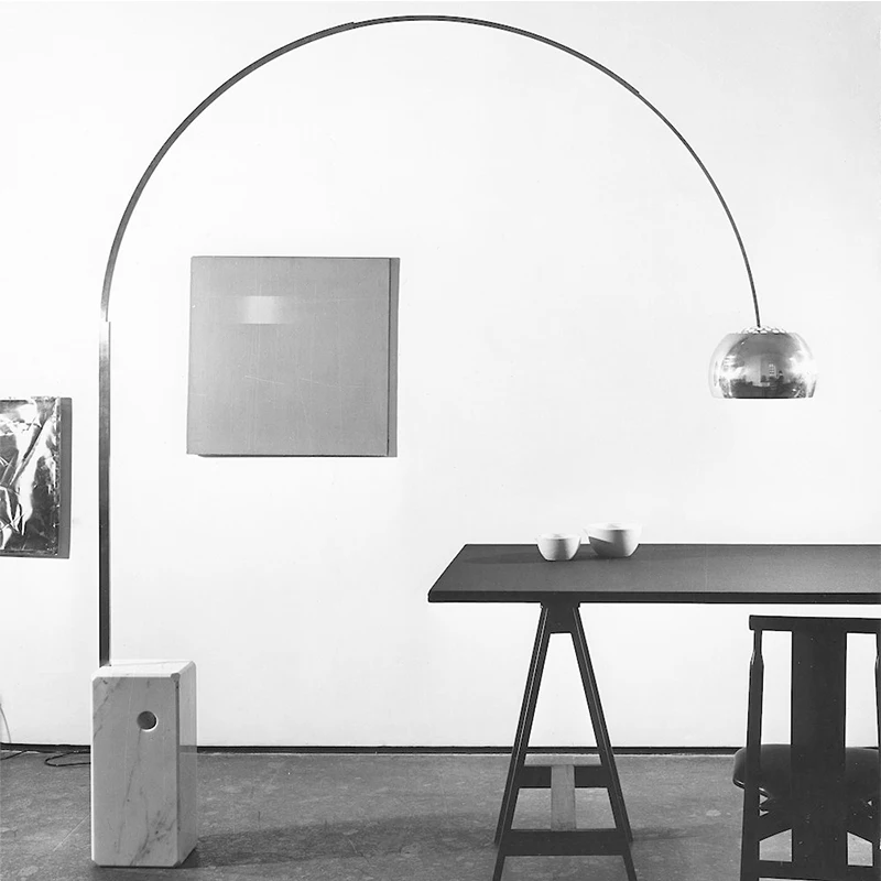 

Современный минималистичный дизайнерский напольный светильник для гостиной, строительный выставочный зал, вилла, ресторан, мраморный напо...