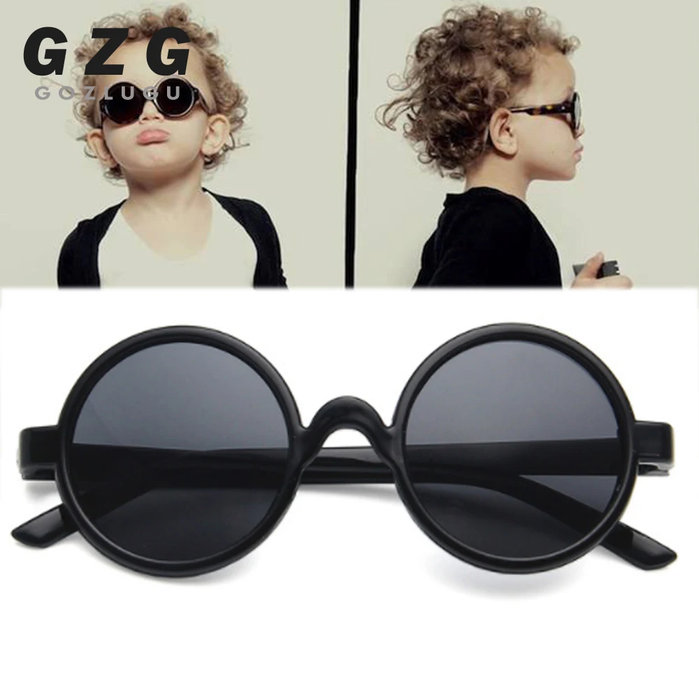 

2019 New Arrived Vintage Round Baby Girls&Boys Kids Sunglasses Infantil Sun Glasses Children Fashion UV400 Shades