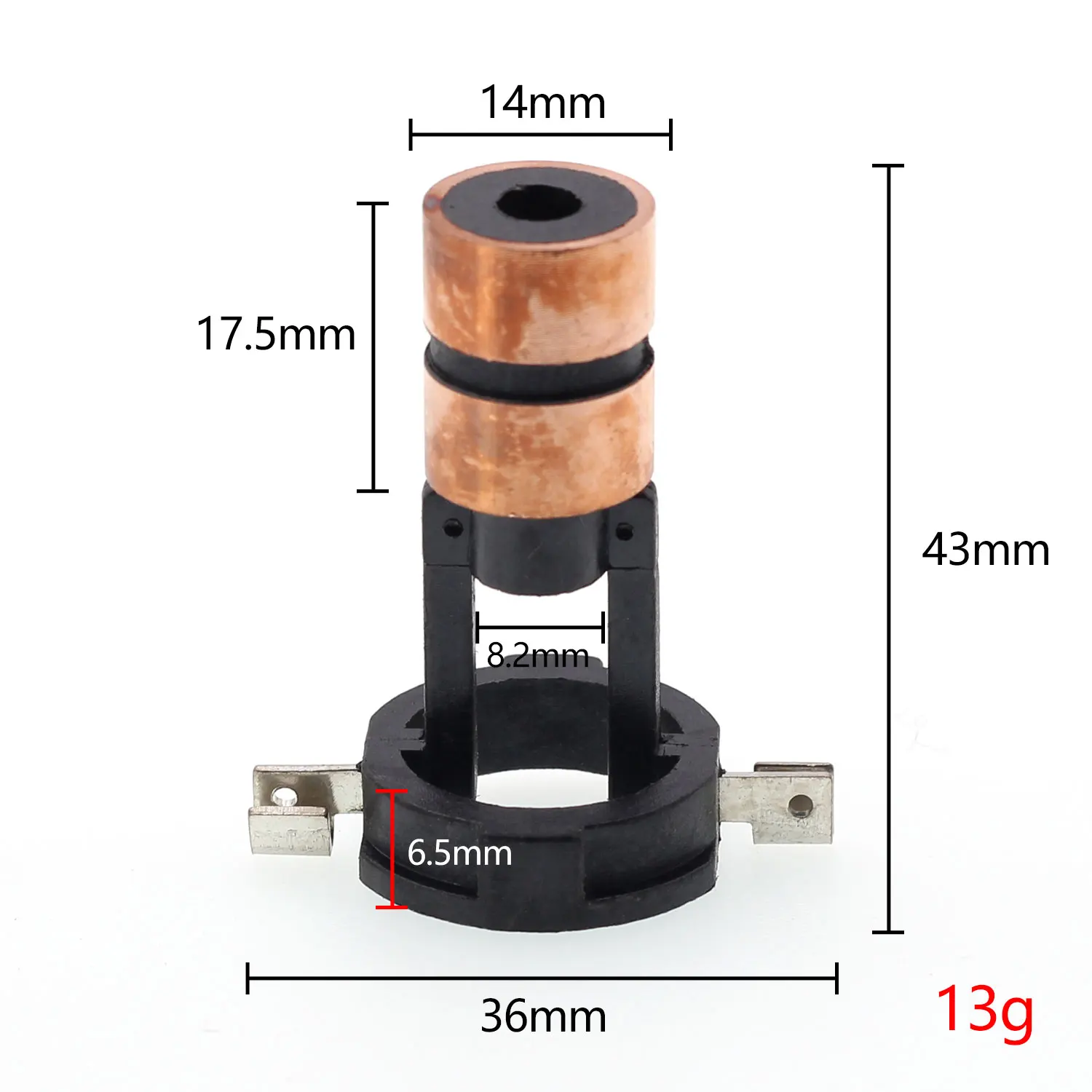 

for BMW BOSCH power Generator Collector Copper Head Slip Ring (5*14*43mm) E90 320i
