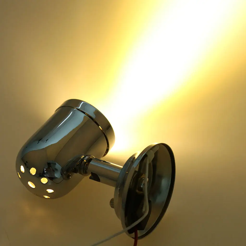 

Светодиодная лампа для чтения RV Boat вращающаяся настенная лампа для чтения с защитой глаз