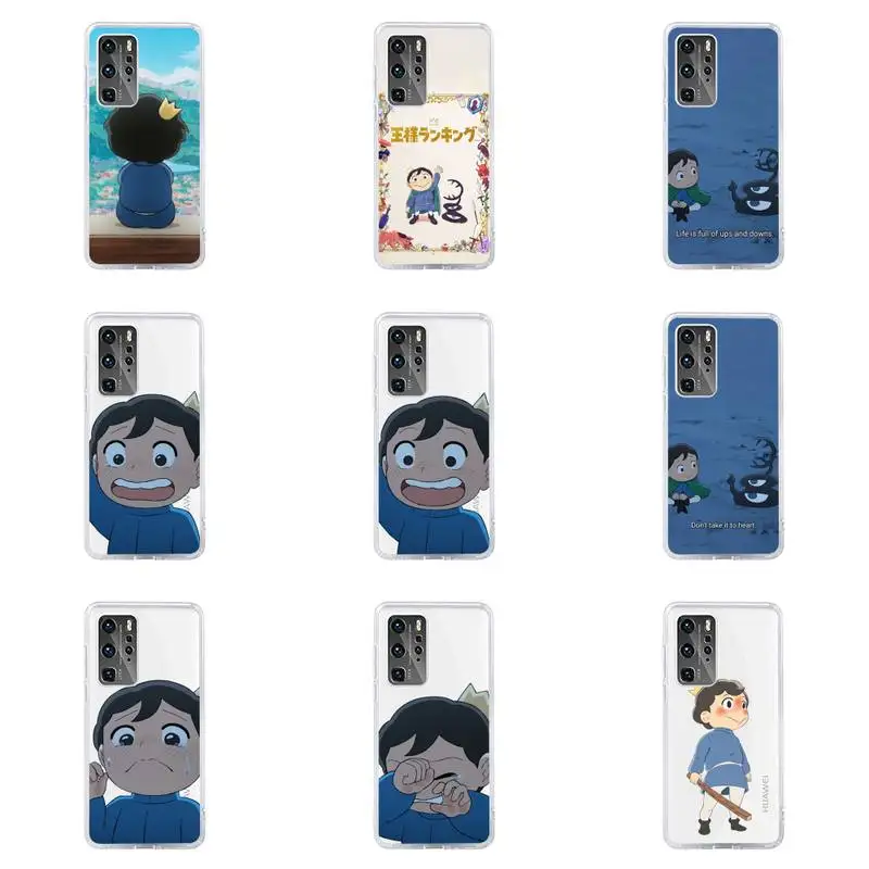 

Ousama Ranking Of King Anime Manga Cartoon Phone Case Transparent For Huawei P40 P30 P20 Pro Mate 20 lite Honor 10 10i 9x 8a 8x