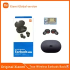 Оригинальная гарнитура Xiaomi Bluetooth 10 шт.лот, наушники-вкладыши Basic 2 Redmi AirDots 2 TWS, беспроводные наушники с шумоподавлением, стерео