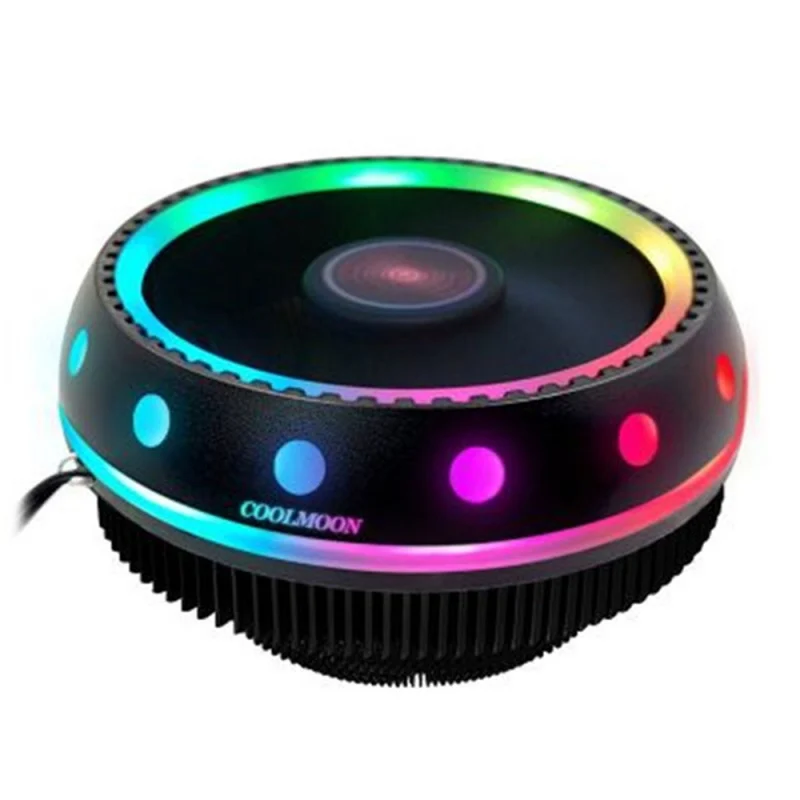 Алюминиевый 3-контактный кулер для процессора радиатор RGB тихий охлаждающий ПК