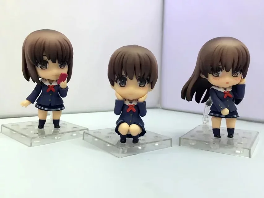 3 шт./компл. аниме экшн фигурка Saenai Heroine No Sodate kata Katou Megumi Kasumigaoka Utaha 10 см Милая