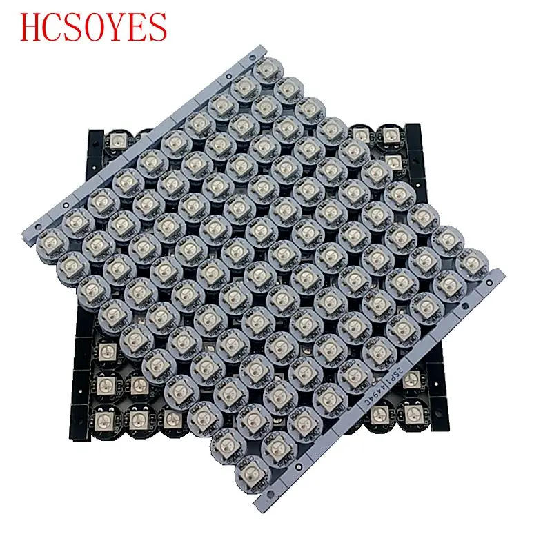 10/20/30/50 PCS WS2812B WS2811 IC RGB led Heatsink chip Individually addressable 5050 SMD LED beads &amp board DC 5V | Лампы и