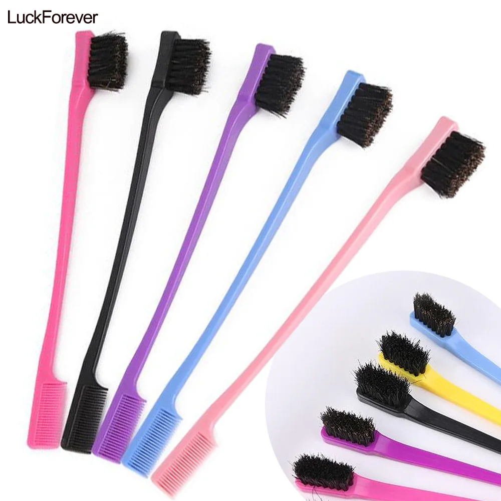 Расческа для волос LuckForever 1 шт. двусторонняя расческа с контролем краев