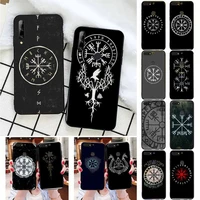 viking vegvisir odin nordic phone case for huawei honor 7a 7c 8 8x 9 10 20lite fundas coque for honor 10i 20i capa