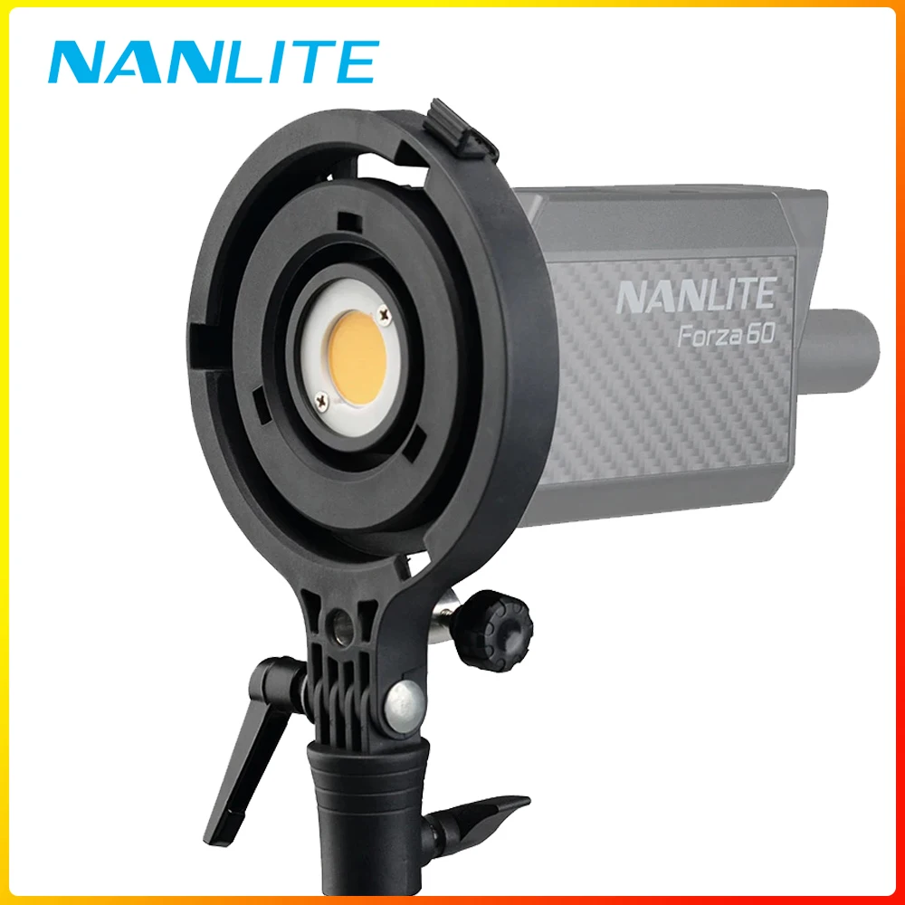 

Bowens Adapter for Nanguang Nanlite Forza60w LED Light Bowens Bracket Accessories