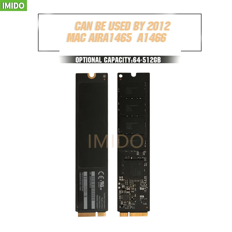 Оригинальный 2012 ранний Mid Macbook Air A1466 A1465 64 Гб SSD Md231 md232 md223 md224 128G Mac твердотельный