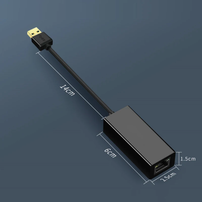 Адаптер USB 3 0 RJ45 Lan адаптер для Ethernet поддерживает скорость передачи данных до 10/100 /