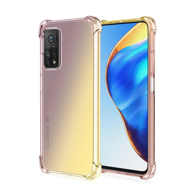 

Rainbow Gradient Case for Xiaomi Mi 9t Mi 10t Lite Mi 11 Mi Note 10 Pro Ultra Poco M3 X3 Pro Redmi 10 9 Case Transparent Cover