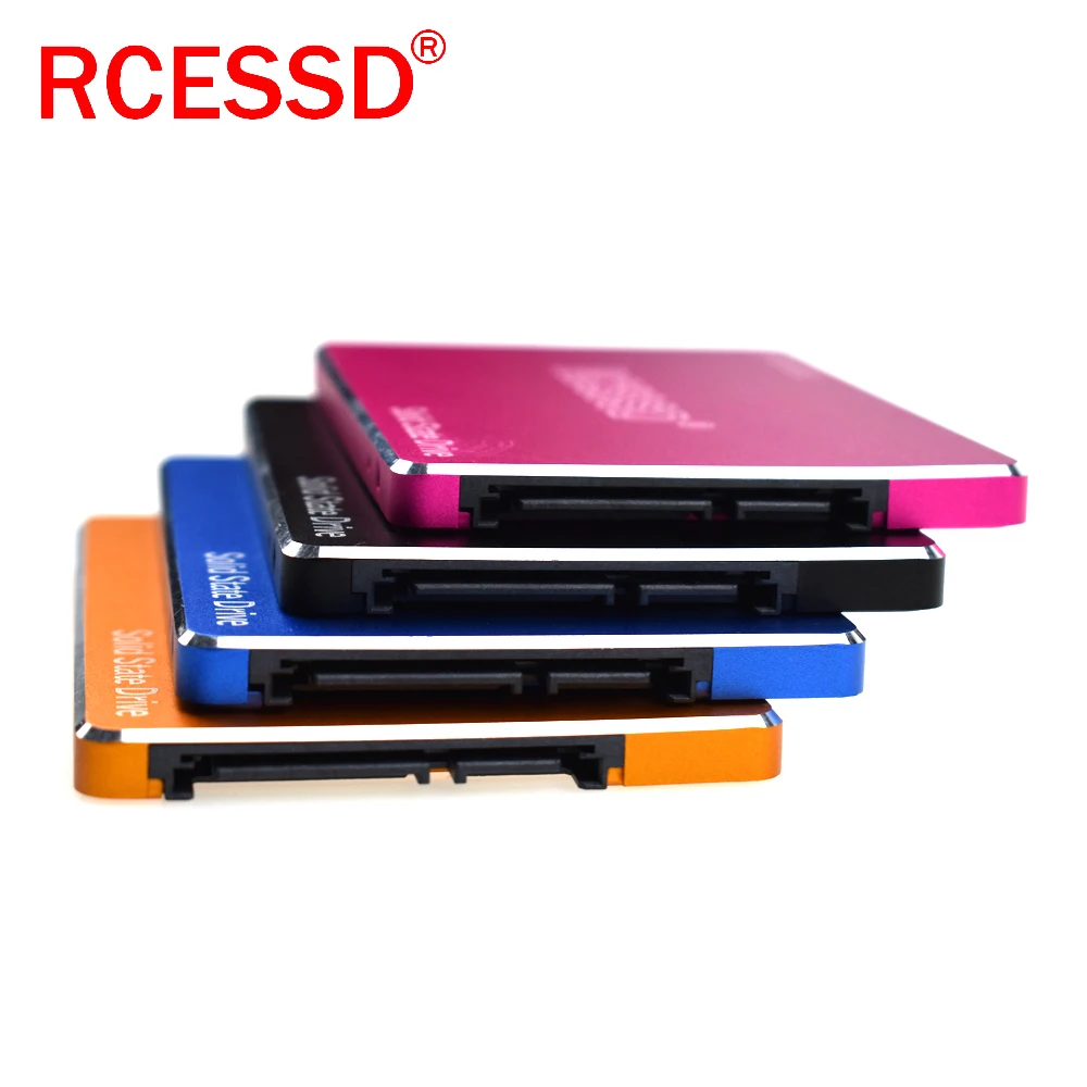 RCESSD металлический 120 ГБ 240 480 2 5 SATA3 SSD ПК настольный ноутбук сервер Внутренний
