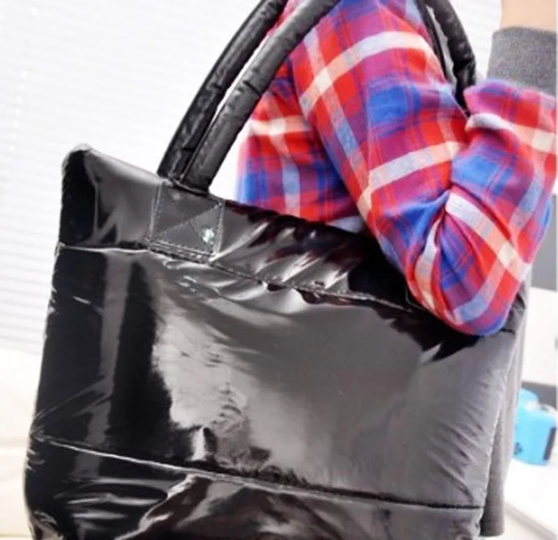 Сумка для женщин зимняя сумка из хлопка на плечо куртка с хлопковой подкладкой