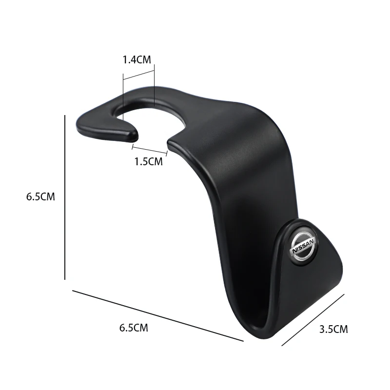 2 шт. ABS Материал автомобиля крючки спинки сиденья многофункциональная подвесная