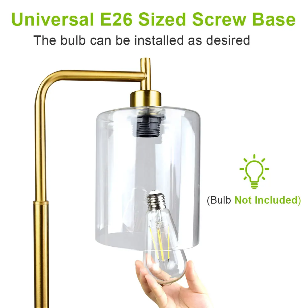 Светодиодная Напольная Лампа Depuley в скандинавском стиле вертикальный